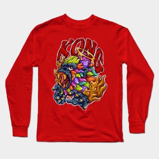 Angry Kong Long Sleeve T-Shirt